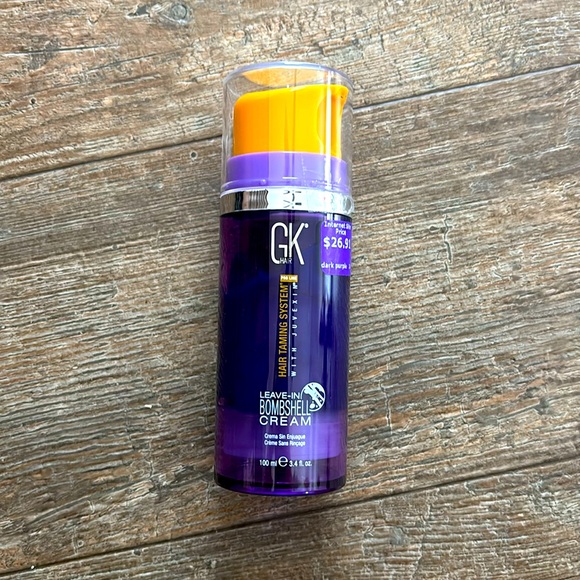 GK Hair Hair Taming system, leave in bombshell cream - 100 ML, 3.4 fl oz, NEW - Picture 1 of 5